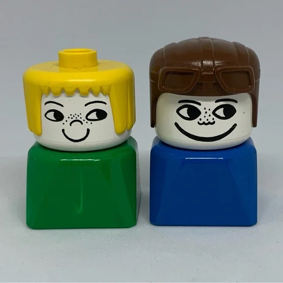 Vintage Lego Minifigures Duplo Figurines Vintage Lego Duplo Primo
